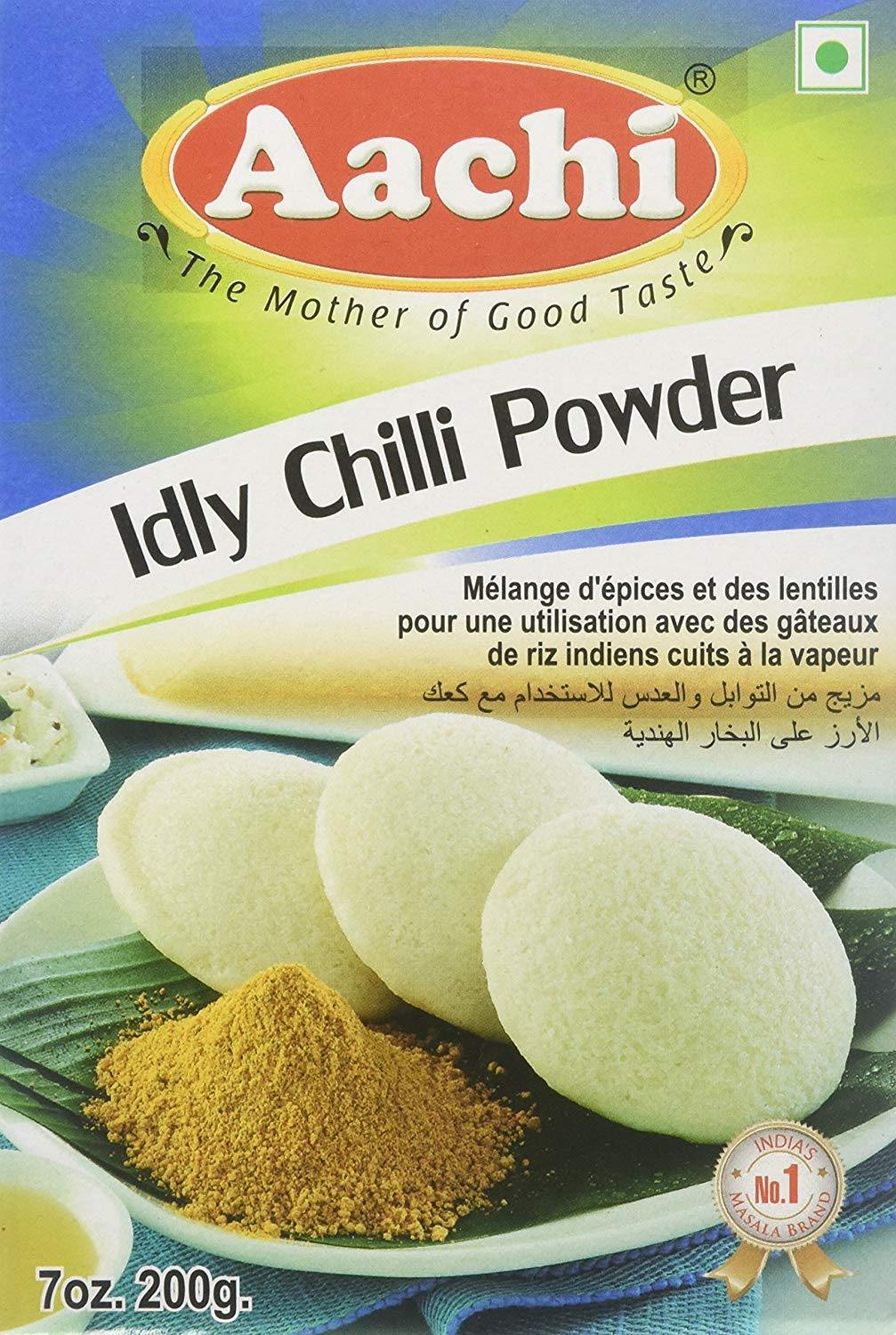 Indian Grocery Store -Aachi idly chili powder 200g - Cartly