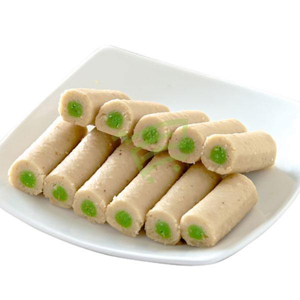 Rajdhani Kaju Pista Roll 1lb - Cartly - Indian Grocery Store