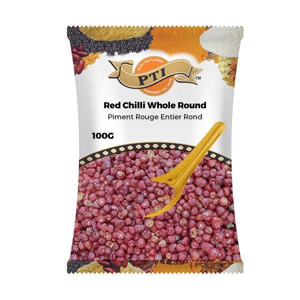 Indian Grocery Store -PTI Red Chilli Whole Round - Cartly