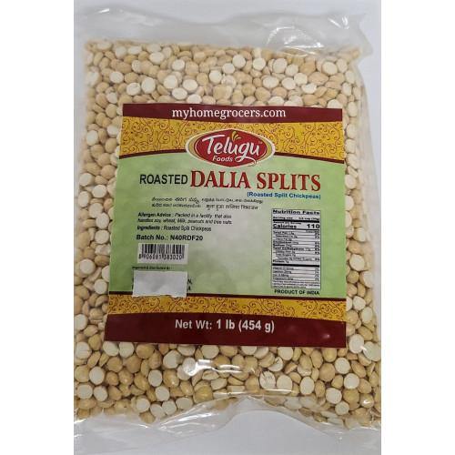 Telugu Roasted Dalia Split 1lb - Cartly - Indian Grocery Store