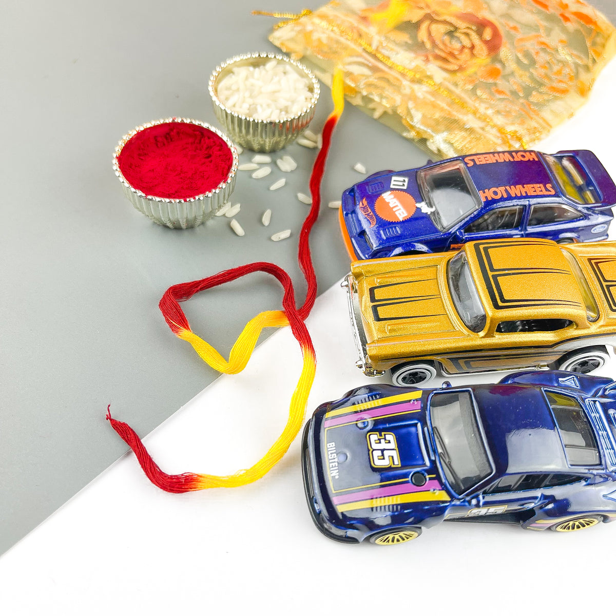 Bhaidhooj with Hotwheels