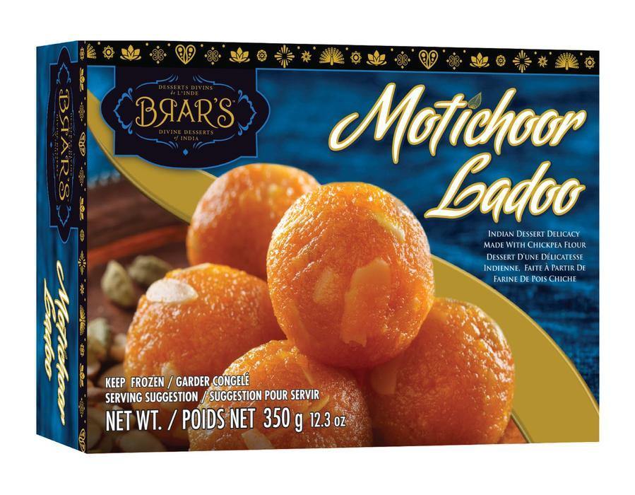 Indian Grocery Store -Brar&#39;s Motichoor Ladoo 350g - Cartly