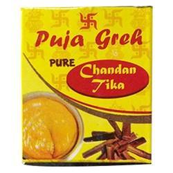 Puja Greh Chandan Tika 50G - Cartly - Indian Grocery Store